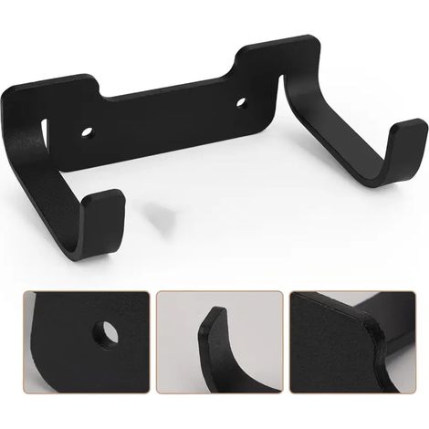Crochets Garage Robustes,Porte-Outils d'Extérieur Pratique - Système de Rangement Gain de Place pour Placier Cave Buanderie Cuisine Jardin Organisation (1/5)