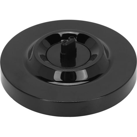 Support de charge universel pour rasoir électrique homme, forme ronde, base de recharge noire compatible rasoirs (1/5)