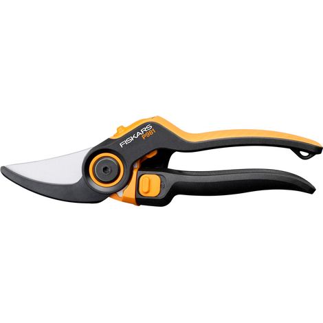 Fiskars P981 - Forbici da potatura X-series da giardino bypass DualAction 26 mm