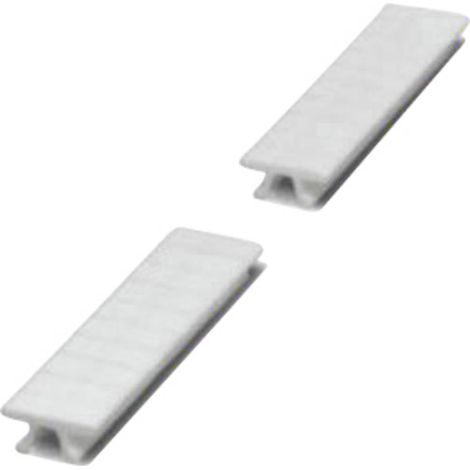 Repérage ZB, plat Contenu: 100 pc(s) Phoenix Contact ZBF 4/WH-100:UNBEDRUCKT 0808613 X48782 (1/2)
