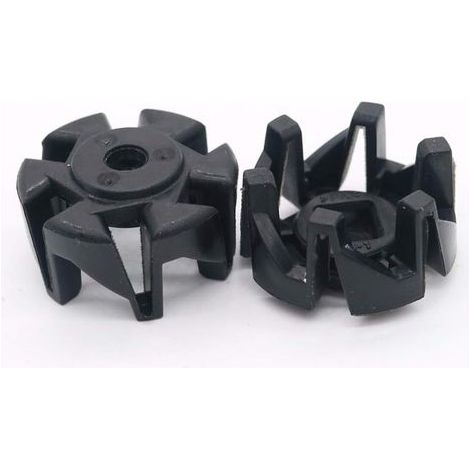 Lot de 2 Lames de Rechange en Plastique, Vitesses de Caoutchouc pour sous La Lame, Pièces de Rechange Blenders pour Philips Hr2160 Hr2003 Hr2004 Hr2006 Hr2024 Hr2027 et Beaucoup Plus