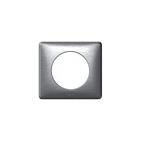 Legrand 068921 - Placca Céliane - anodizzata - 1 posizione - alluminio