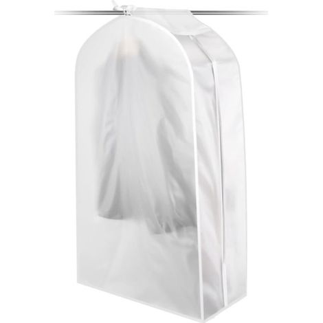 Filiyano – Sac en plastique pour vêtements, transparent (60  100  90 cm), imperméable et anti-poussière[PL] (1/3)