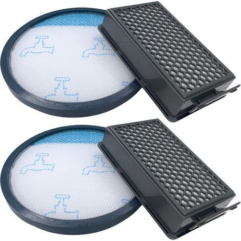 Filtre pour Rowenta remplacement filtre ZR78000 [Lot 4] Aspirateur Rowenta Compact Power XXL/Compact Power Cyclonic XXL (1/5)