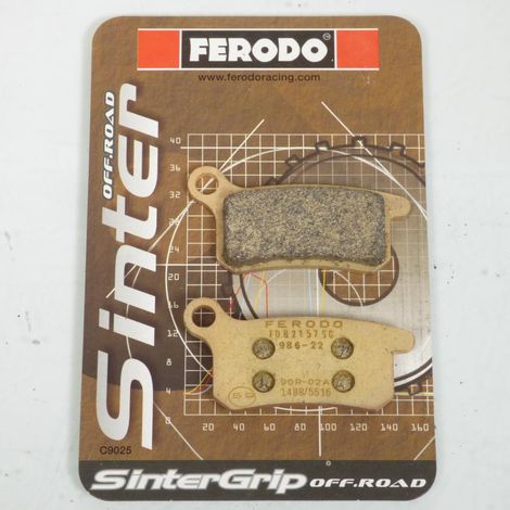 Plaquette de frein Ferodo pour Moto KTM 85 Sx Petites Roues 2003 (1/4)