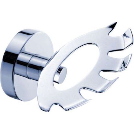 Nimco Unix - Portaspazzole a parete, cromo UN 13056-26
