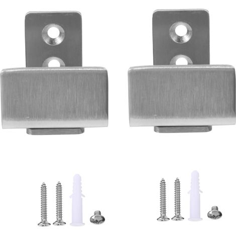 2 pièces guide de sol pour porte de grange coulissante, inox 304 (1/5)