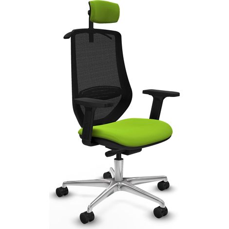 Piqueras y Crespo Silla Mardos pistacho confortable de oficina