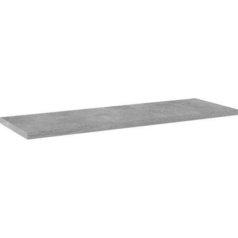 Panneaux de Bibliothèque,Armoire à Livres 4 pcs Gris béton 60x20x1,5cm Aggloméré CFW66638 (1/5)