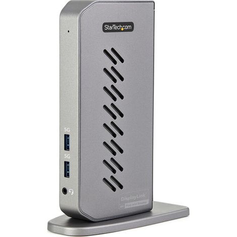 HUB Switch STARTECHCOM DK30A2DHUUE Negro, Gris (1/4)