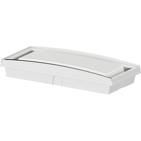 Wasserdichte Hülle für die Notleuchte „GS“ IP68/IK08 31,3x16x6cm Farbe Weiß