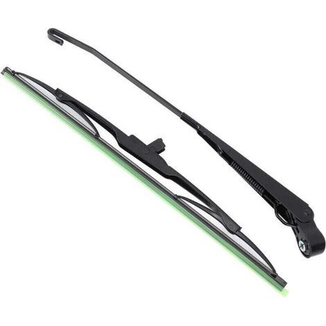 Braccio tergicristallo Ulisem 105° con spazzola 0390506510 Braccio tergicristallo a gambo lungo per trattore Willys, barca da pesca, ATV, UTV (1/4)