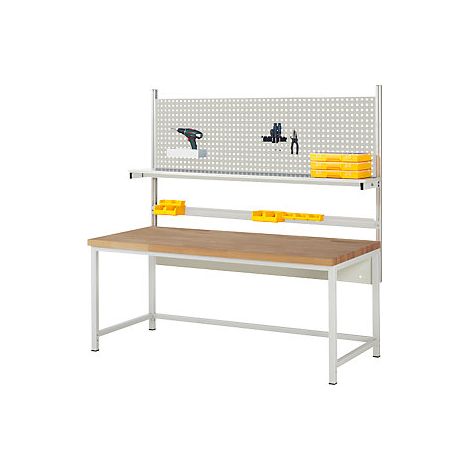 eurokraft pro  Banco da lavoro con sovrastruttura serie 8000 
