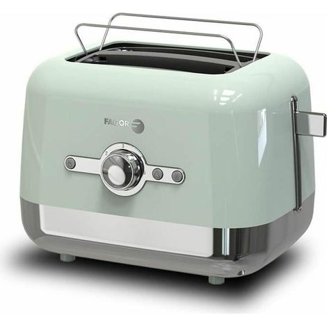 Fagor FG1930 Toaster grün 2 Scheiben 5 Röstgrade