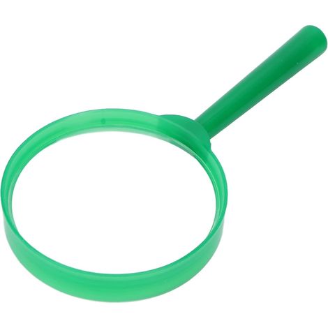Mini Handheld Magnifier with Plastic Handle Portable Magnifying (1/5)