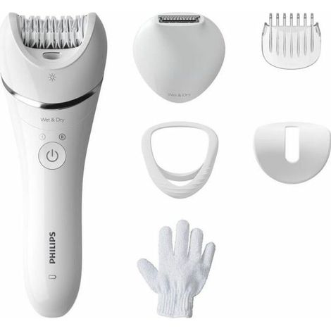 Philips - Depiladora S8000 WetDry Bre71500 (1/4)