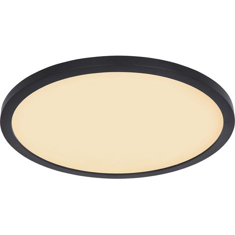 Globo - deckenleuchte - Sapana - schwarz - kunststoff - Ø 42cm -