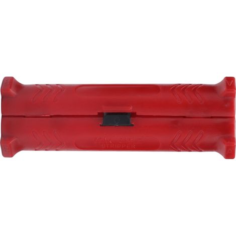 Dénudeur câble coaxial isolant à double bout manuel pour fil Ethernet et réseau MT-1660 rouge ABS métal (1/5)