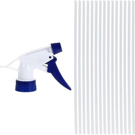 15Pcs Blue Spray Nozzle Heads for Home & Garden 30x9cm (1/3)