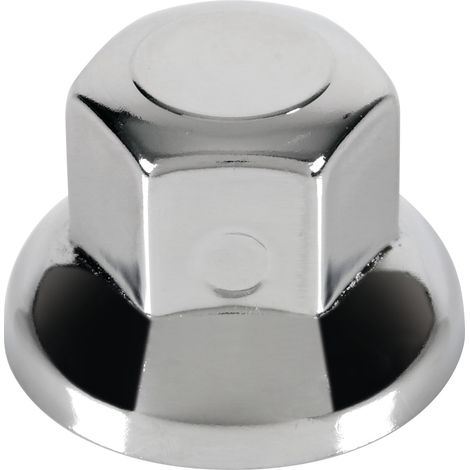 Boater, Set 40 copribulloni testa piatta in acciaio inox - Ø 33 mm - Cromo (1/4)