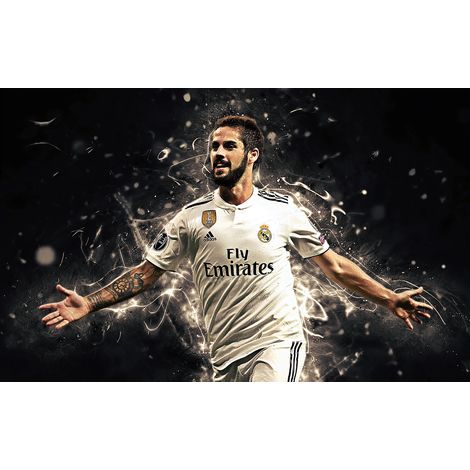 Papier peint panoramique Football - Joueur de Foot - 130 cm x 81 cm (1/2)
