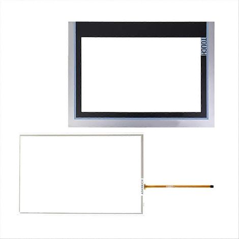 Écran tactile 12 pouces avec vitre numérique et overlay, panneau de remplacement pour tablette, verre de digitizer haute sensibilité, kit écran LCD 12", accessoire réparation tactile. (1/5)
