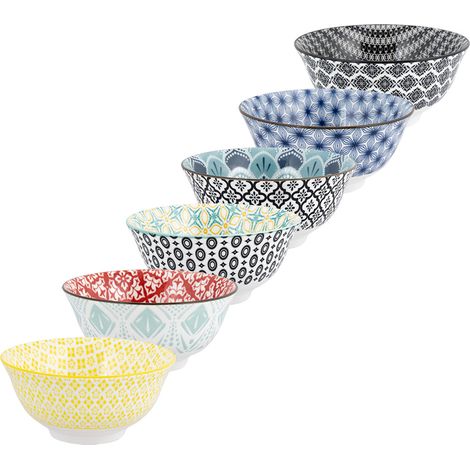 INSALATIERA 'ARABESQUE' Ø cm. 15.5 x h.7 - fantasie assortite 12 PZ