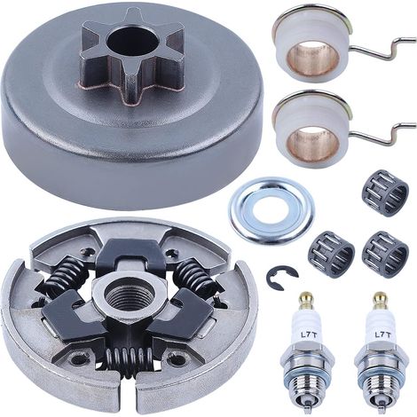 Tronçonneuse Stihl MS180 disque passif 6 dents, embrayage, turbo (ensemble d'engrenages de transmission), anneau de pression d'embrayage, protection du pignon, rouleau à aiguilles St MS180 (roulement) (1/5)