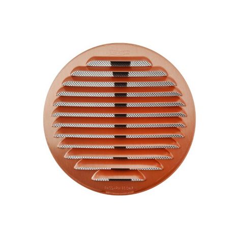 Grille ronde en métal avec ressorts et maille d.125-160 mm