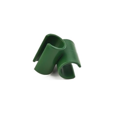 Lot de 50 clips de connexion pratiques pour cadre de jardin, serre, convient pour les vergers et les jardins (16 mm)