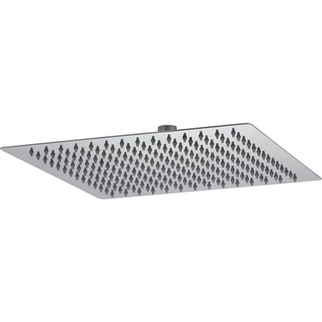 Soffione doccia quadrato 20 x 20 cm 1 getto cromato tech 03 gedy 0000gysh1030360 (1/5)