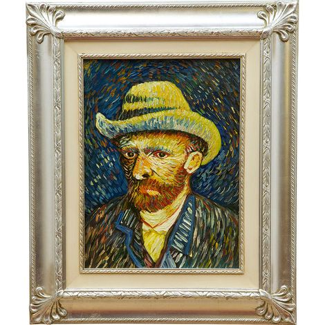 QUADRO C/CORNICE ARGENTO 50x60 CM (1/3)