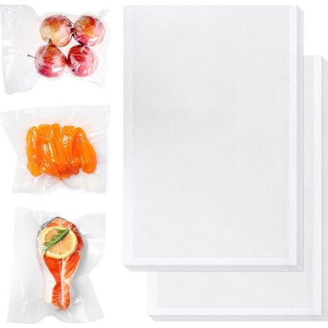 120 Sacs Sous Vide Alimentaire, Sachet Film Congelation Mise Poche Vide 15cm X 25cm pour Machine Vide, Compatible avec N'Importe Quelle Scelleuse Cuisson Cuiseur, Sans Bpa et Lfgb,OUYLAF (1/5)