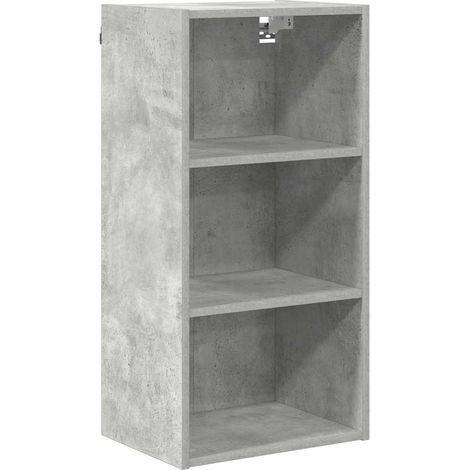 Maison Exclusive - Armadio pensile Grigio cemento 40 x 29,5 x 80 cm
