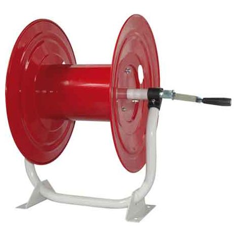 ENROLLADOR DE MANGUERA PARA RIEGO modelo con soporte