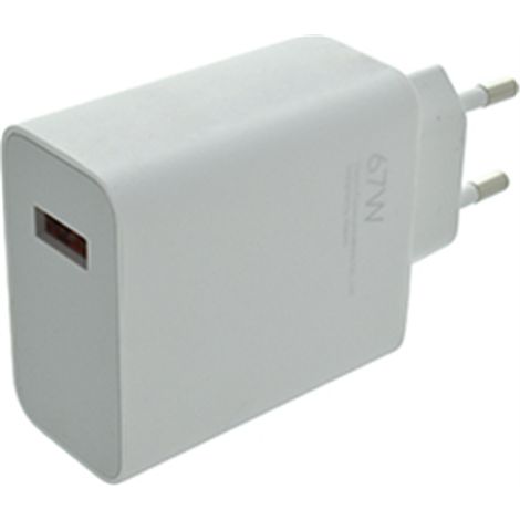 Cargador Xiaomi 67W Tipo A MDY-12-EH EU - GRANEL - Sin Cable (1/4)