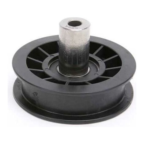 Poulie tendeur pour AYP gorge plate sur roulement. N° 179114. Ø 89 mm. Larg 54 mm (1/5)