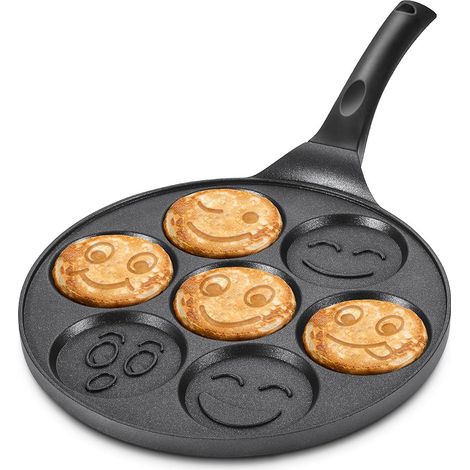 Mini Pancake Pan, 7-Shaped Design, Kitchen Utensil/Restaurant Accessory CJY