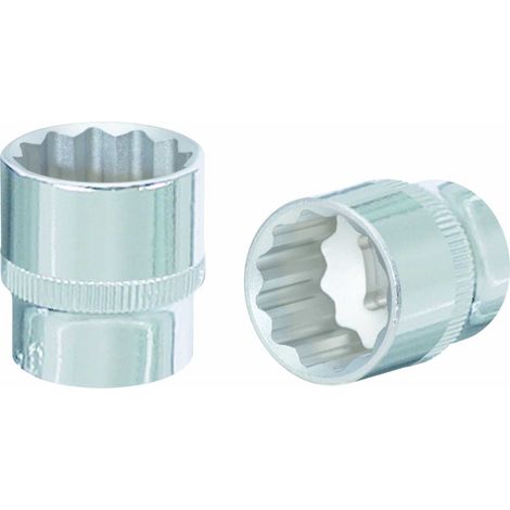 KS-Tools 918.1366 1/2" CHROMEplus 12kant-Stecknu , 13/32" (1/3)