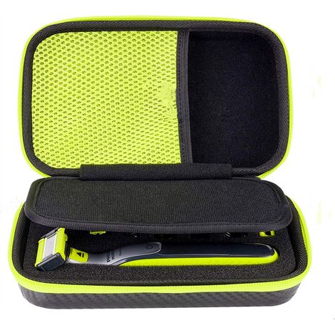 Estuche ProCase compatible con afeitadoras eléctricas Philips OneBlade QP2520/30, a prueba de golpes, QP2530/30, QP2630/30, QP2530/25, QP2520/90, QP2520/70, con bolsillo para accesorios.