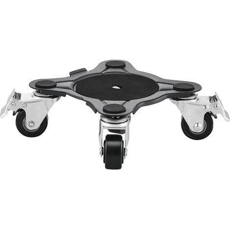 Transportador de muebles, capacidad de carga de 544 kg, ruedas giratorias de 360°, rojo. (1/2)