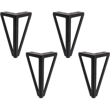 Diy Table Leg Cabinet Leg Chair Cabinet Sofa And Other Furniture 4-piece Set Black-Enlé (1/3)