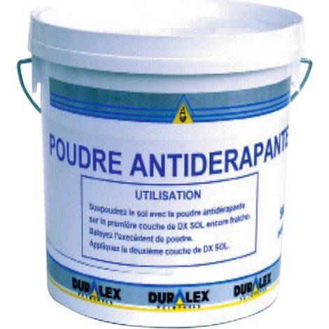Poudre antidérapante DURALEX Rend les sols anti-dérapant 25 kg