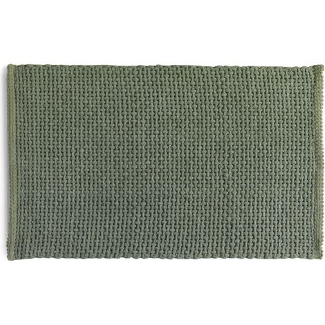 Tappeto Bagno 50X80 Antiscivolo Verde  Frangipani