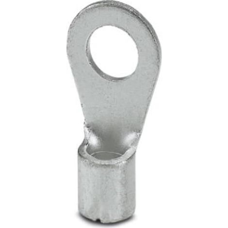 Phoenix Contact 3240084 Capocorda ad anello Sezione Max=6 mm² Ø foro=5.3 mm Non isolato Argento 50 pz. (1/4)