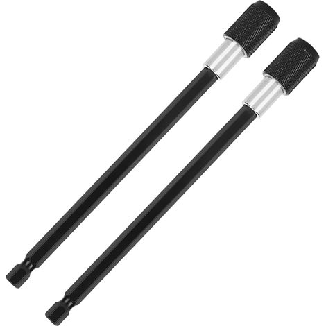 2 selbstsichernde Inbusschraubendreher-Verlängerungen für elektrische Bohrmaschinen, 150 mm (1/5)