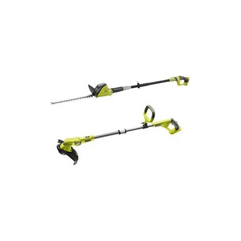 RYOBI PACK - Tagliasiepi a pertica 18V ONE+™ (OPT1845) - 45 cm + Bordatore/Decespugliatore 18V ONE+™ - 25/30 cm (OLT1832)