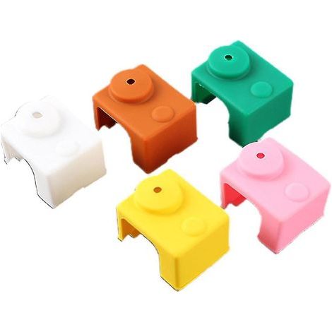 Chaussettes de protection en silicone pour bloc chauffant d'imprimante 3D E3D V6 (lot de 5) (1/4)