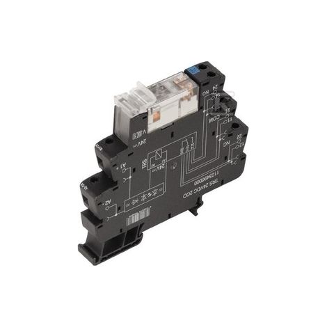 Relé de interfaz TRS 24VDC 2CO