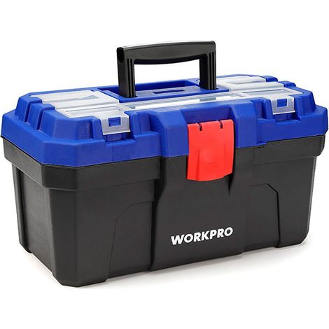 WorkPro WP283001 410 x 230 x 205 mm Cassetta porta utensili senza contenuto Blu, Nero (1/5)